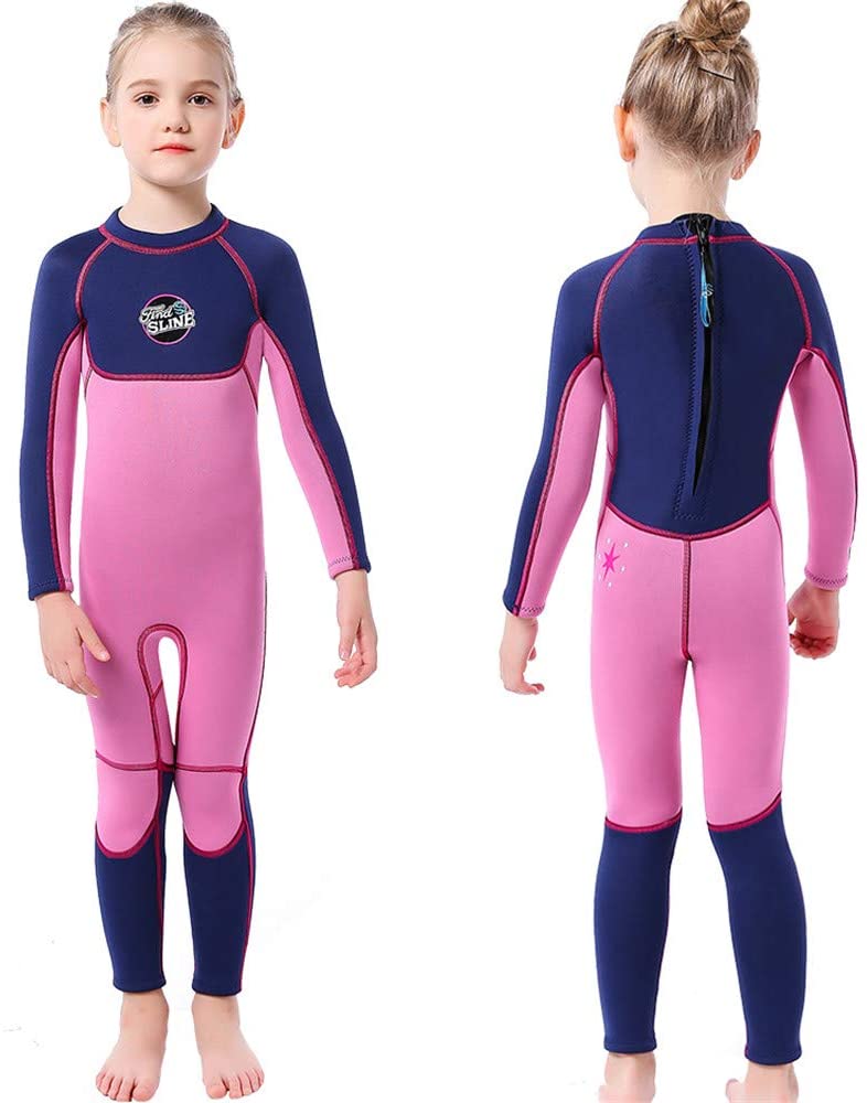 #1902 キッズ水着 ロング 女の子 2.5mm