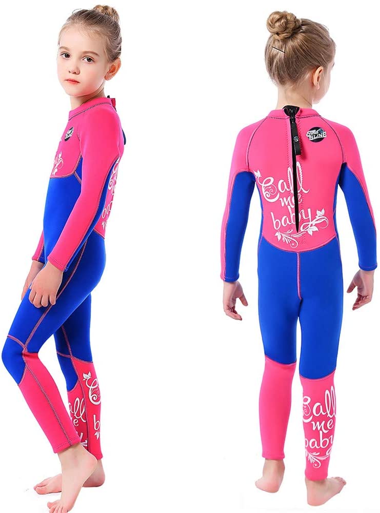 #1903 キッズ水着 ロング 女の子 2.5mm