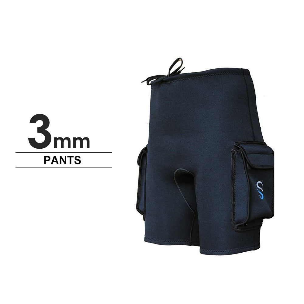 #1708 ショートパンツ ポケット付 3mm 裏ジャージ