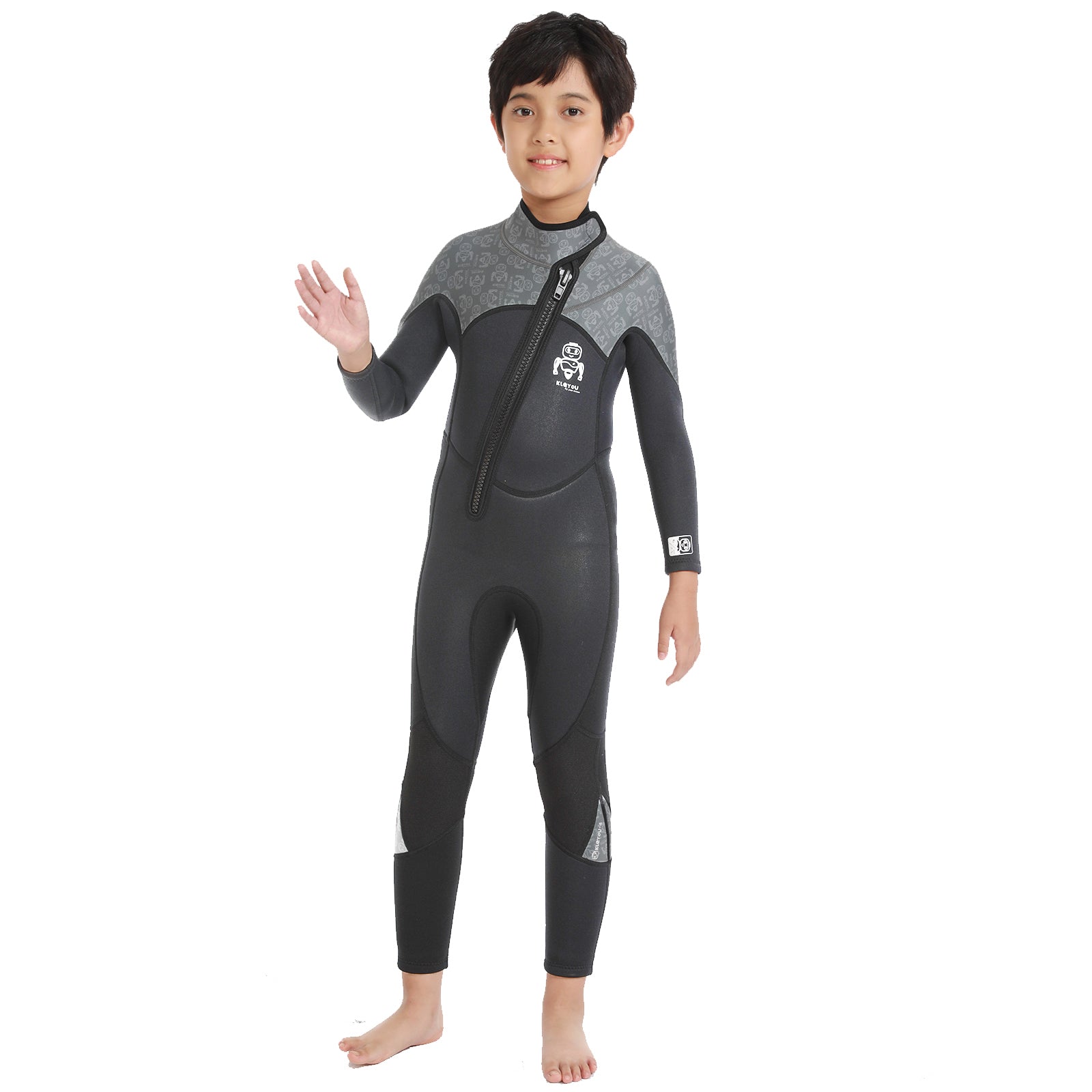 #R005 キッズ水着 ロング 男の子 女の子 2.5mm