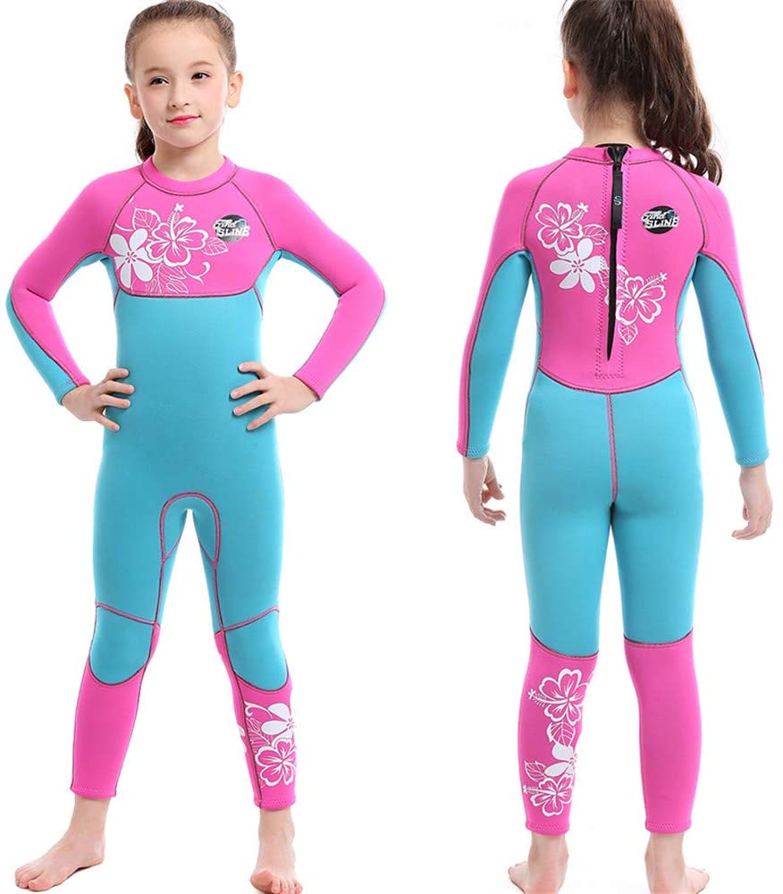 #1903 キッズ水着 ロング 女の子 2.5mm