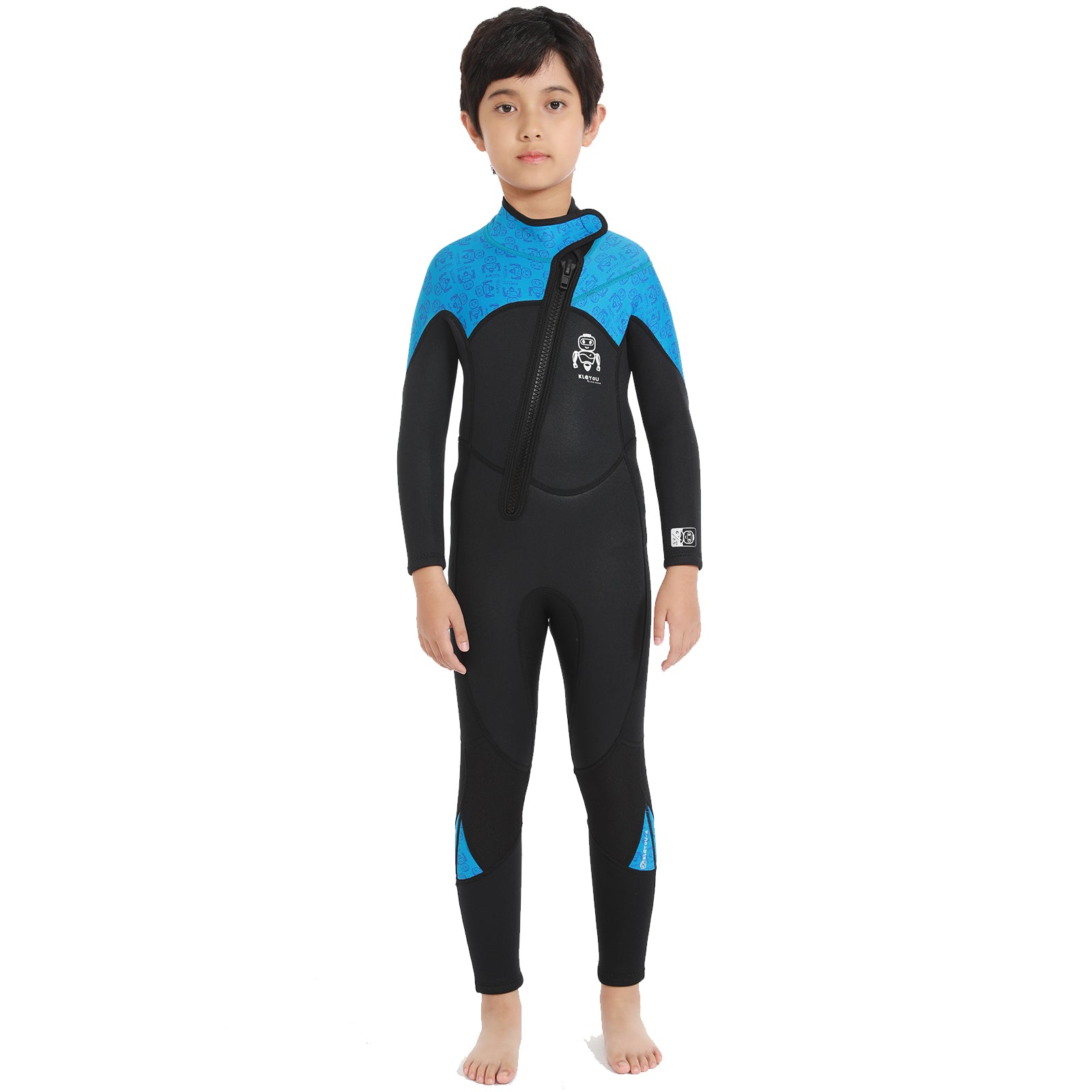 #R005 キッズ水着 ロング 男の子 女の子 2.5mm