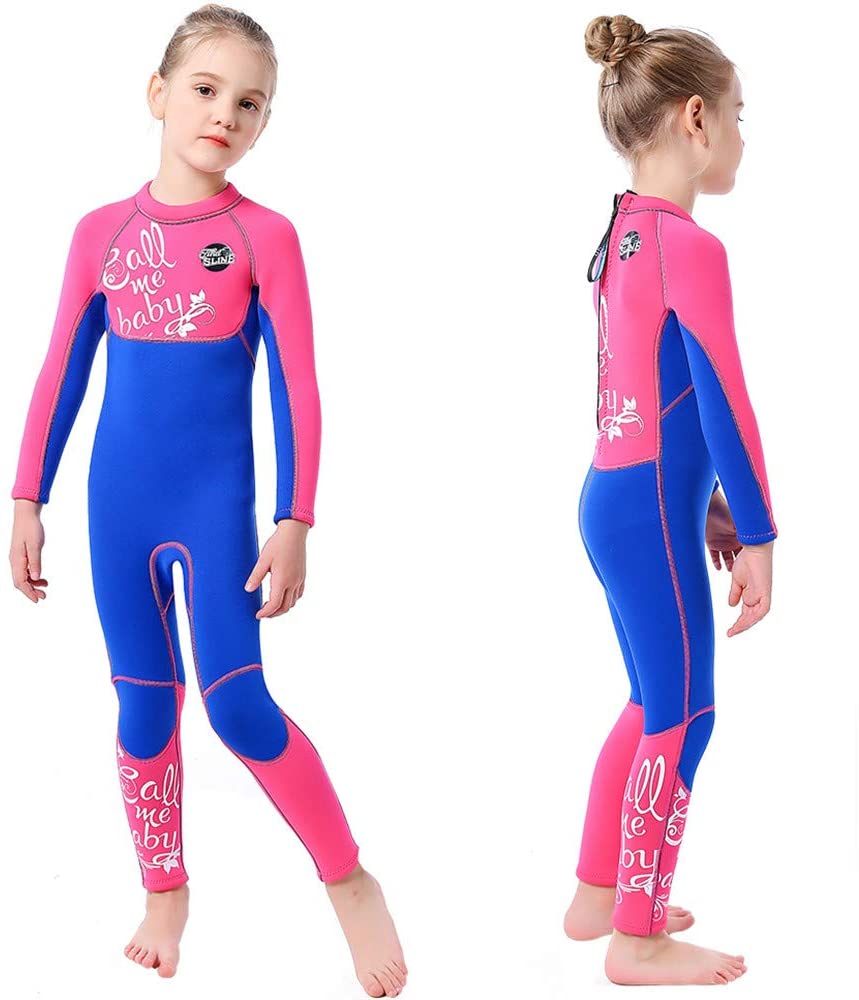 #1903 キッズ水着 ロング 女の子 2.5mm