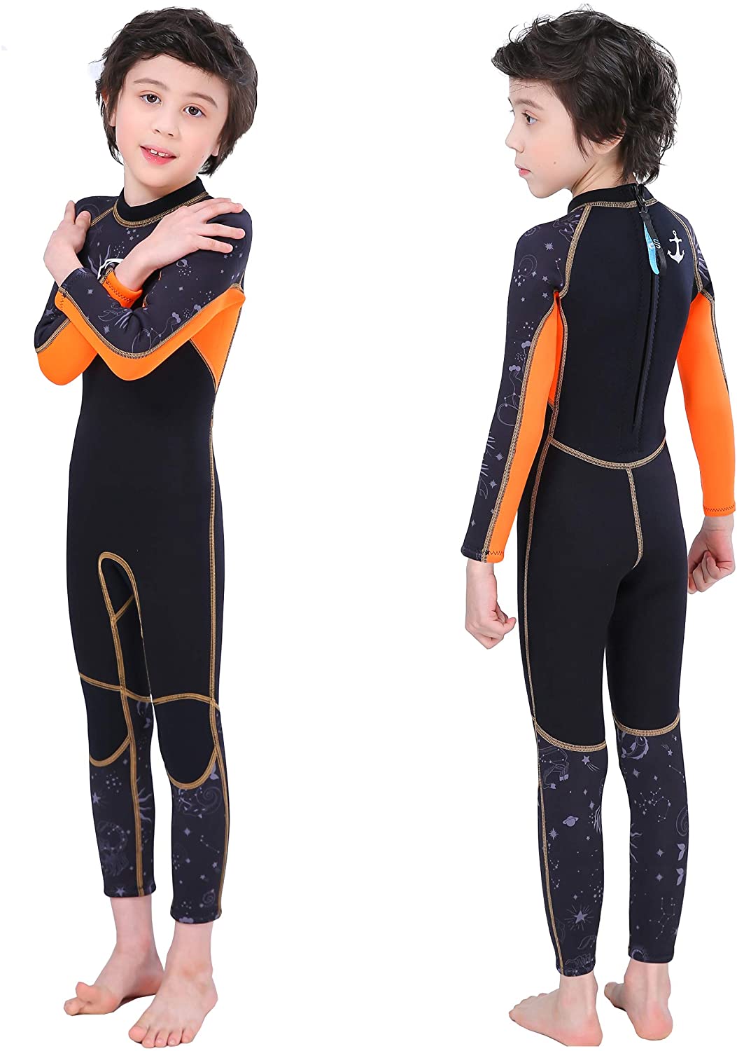 #1905 キッズ水着 ロング 男の子 2.5mm