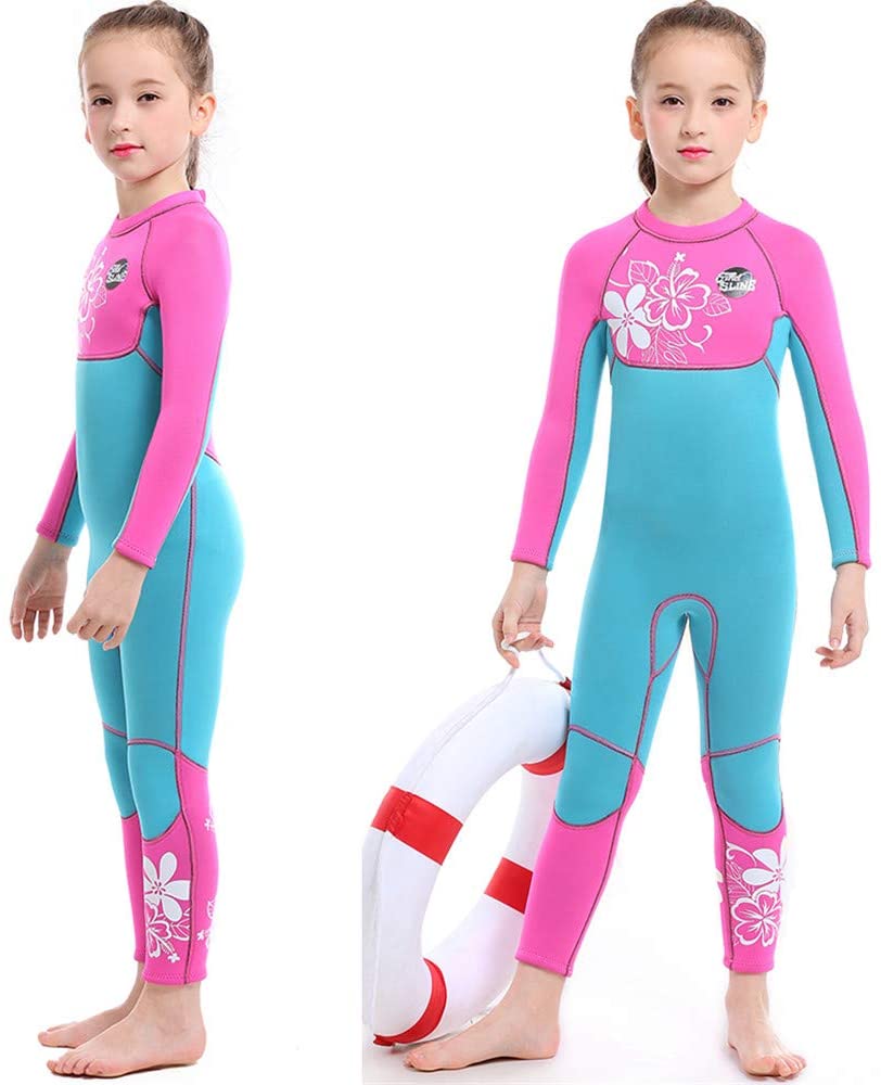 #1903 キッズ水着 ロング 女の子 2.5mm