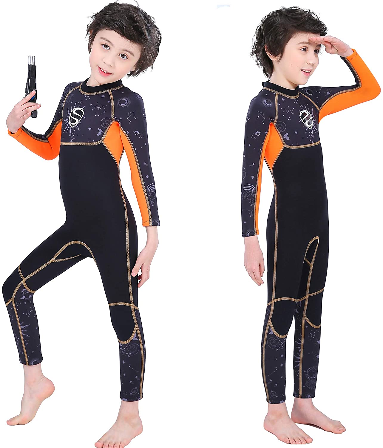 #1905 キッズ水着 ロング 男の子 2.5mm