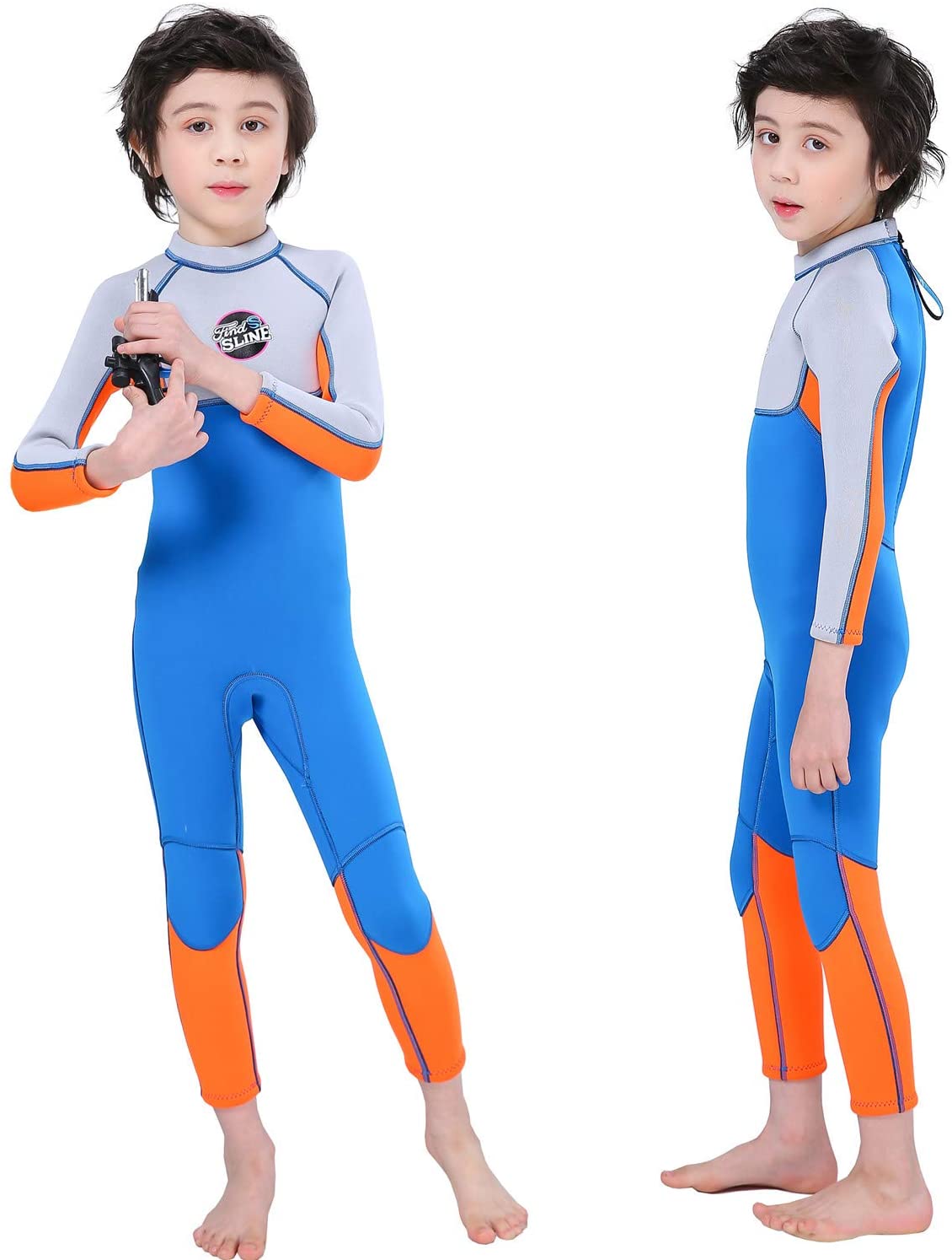 #1904 キッズ水着 ロング 男の子 2.5mm