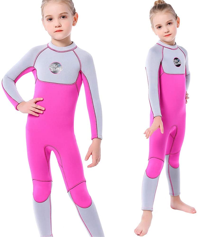 #1902 キッズ水着 ロング 女の子 2.5mm