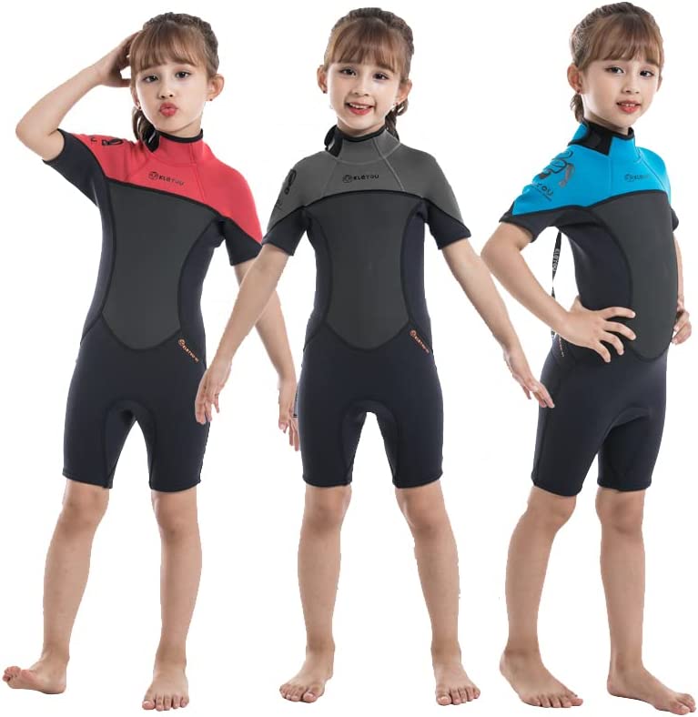 #R003 キッズ水着 ショート 男の子 女の子 2.5mm