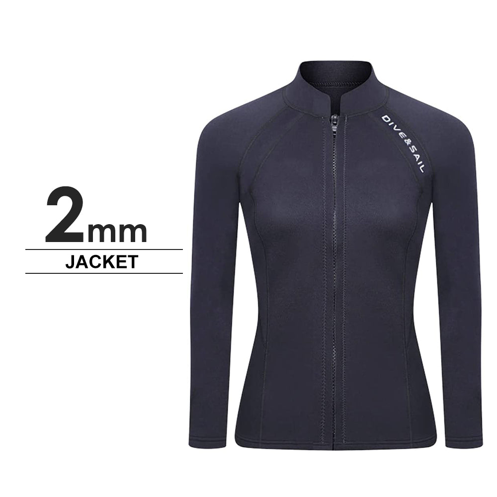 #D24 タッパー 長袖 ウィメンズ 2mm 裏ジャージ