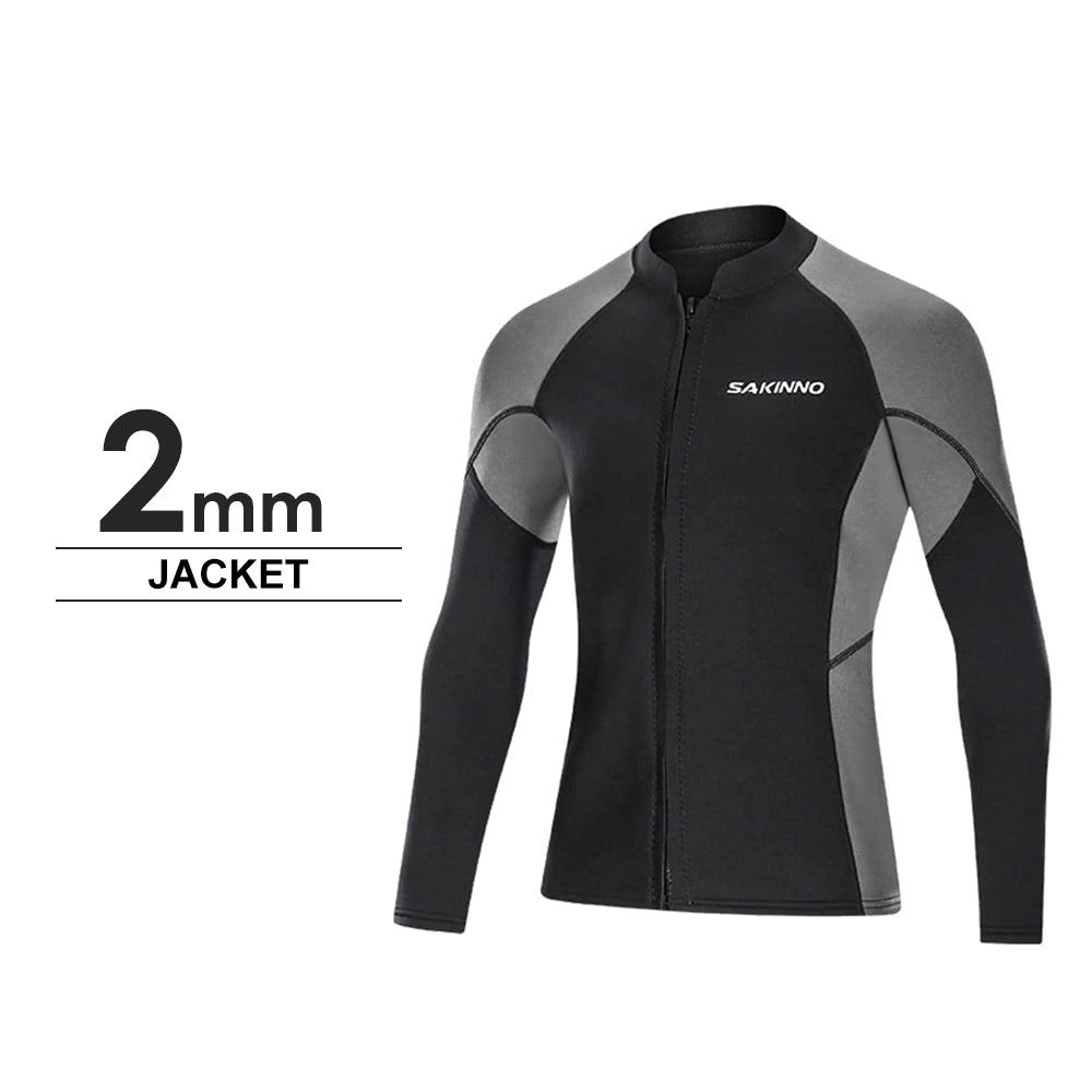 MORGEN SKY ウェットスーツ メンズ 2mm タッパー 長袖 ジャケット 裏 