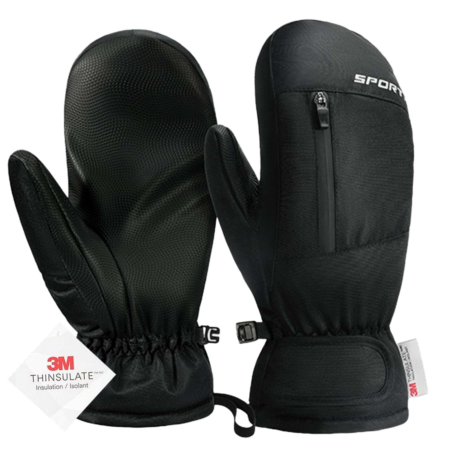 #SK32 スノーボード グローブ 男女兼用 手袋 厚手 中綿 防風 保温