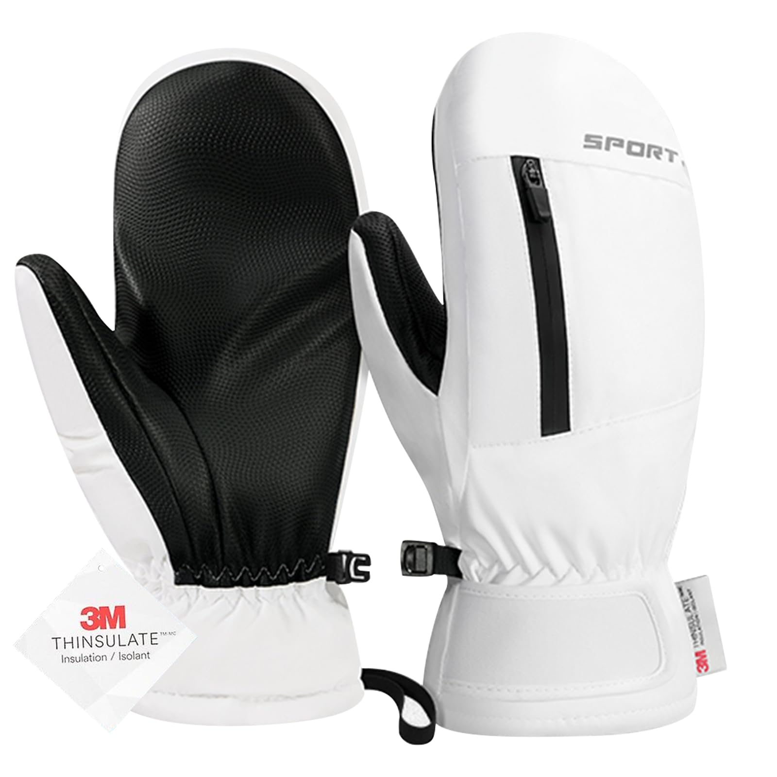 #SK32 スノーボード グローブ 男女兼用 手袋 厚手 中綿 防風 保温